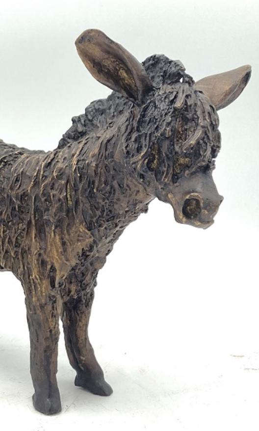 Donkey – Bronze Sculpture. 23x6x21cm - 4Kg