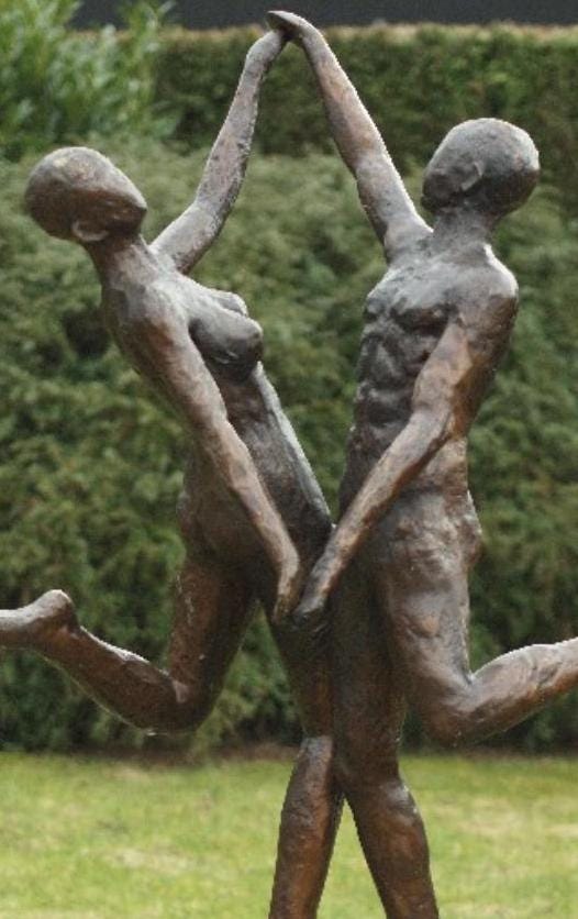 Dancing Souls – Bronze Sculpture. 95x65x135cm