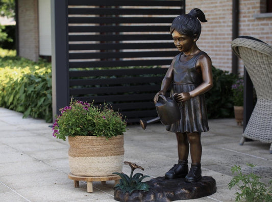 Little Gardener – Bronze Sculpture. 65x33x95cm - 25Kg