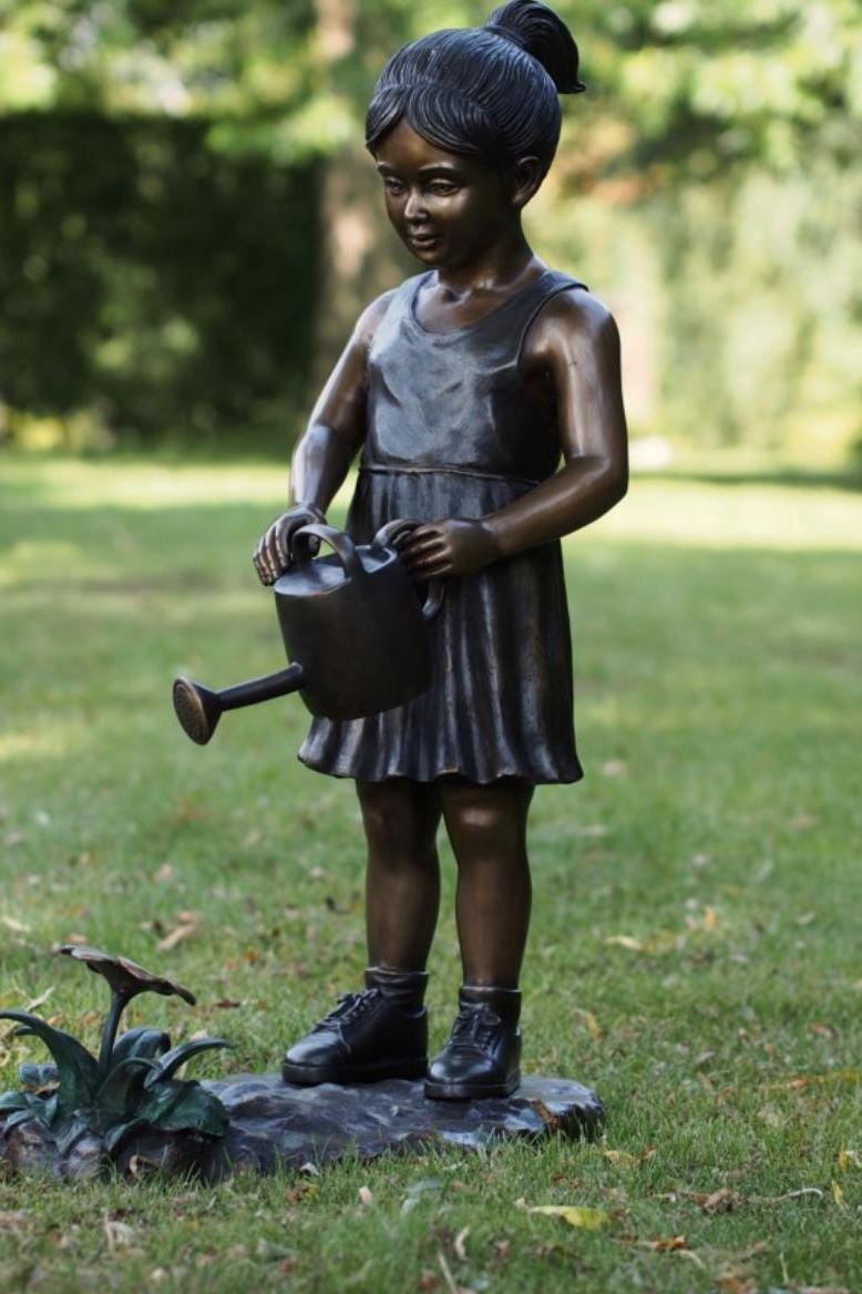 Little Gardener – Bronze Sculpture. 65x33x95cm - 25Kg