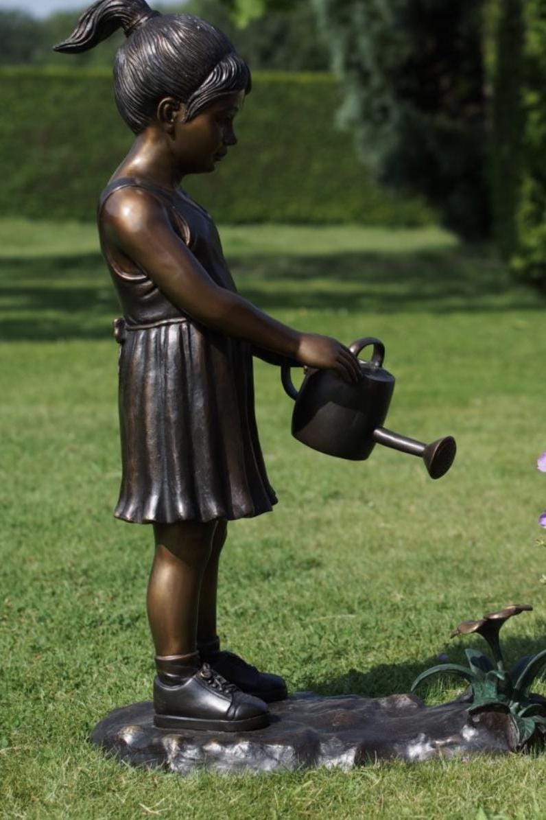 Little Gardener – Bronze Sculpture. 65x33x95cm - 25Kg