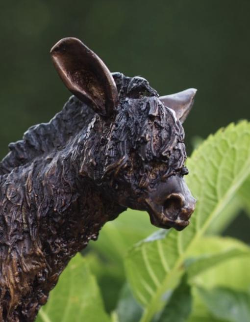 Donkey – Bronze Sculpture. 23x6x21cm - 4Kg