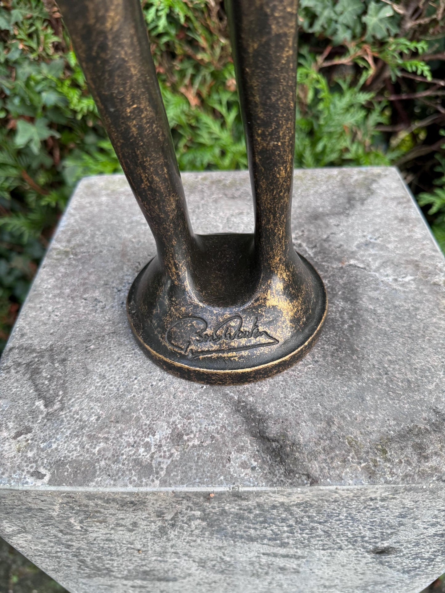 Dancing Embrace – Bronze Sculpture. 24x18x42cm