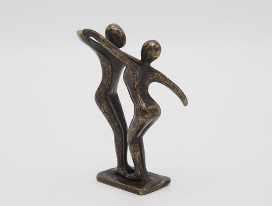 Silent Dance – Bronze Sculpture. 5x3x10cm - 0.5Kg