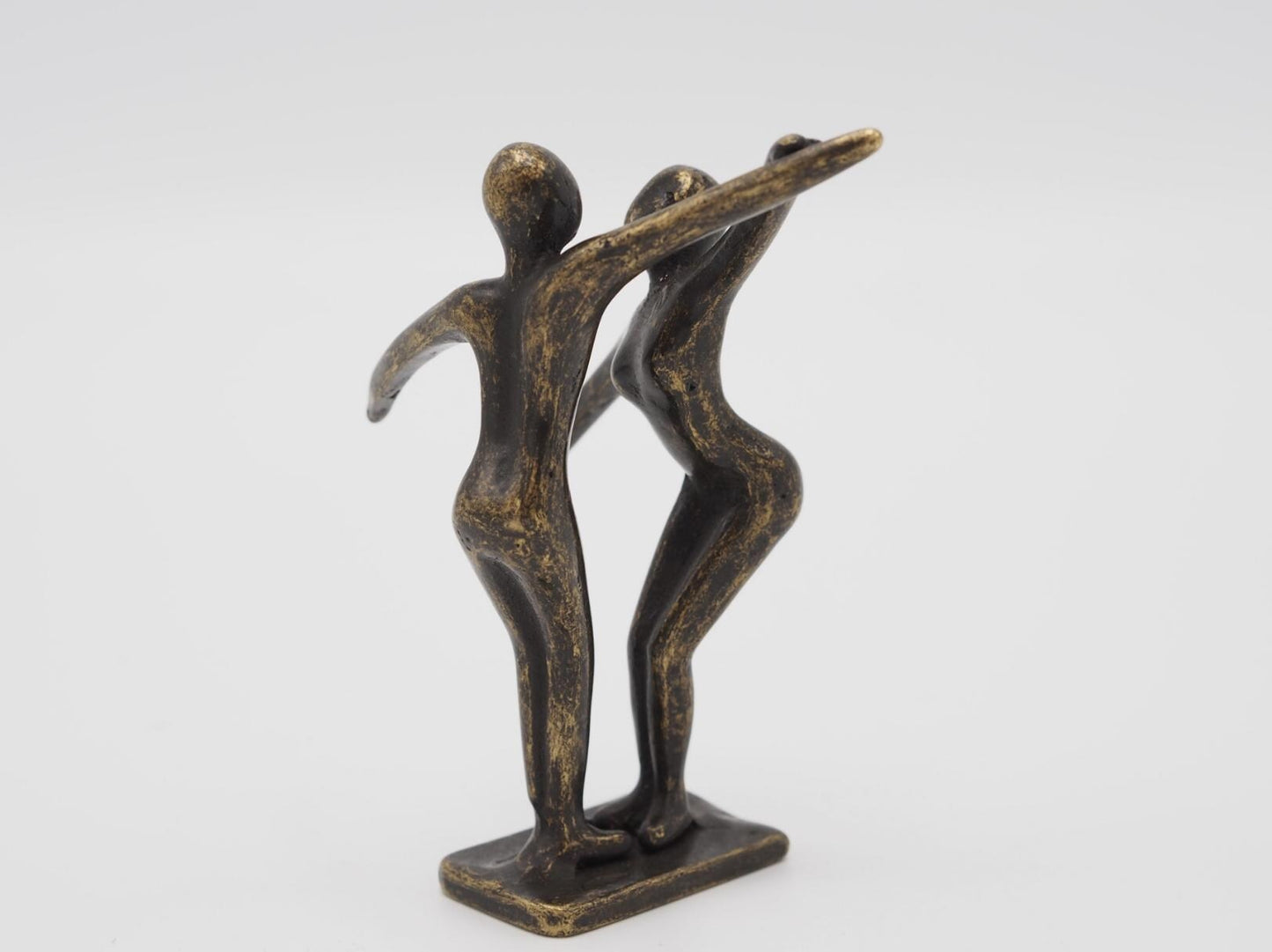 Silent Dance – Bronze Sculpture. 5x3x10cm - 0.5Kg