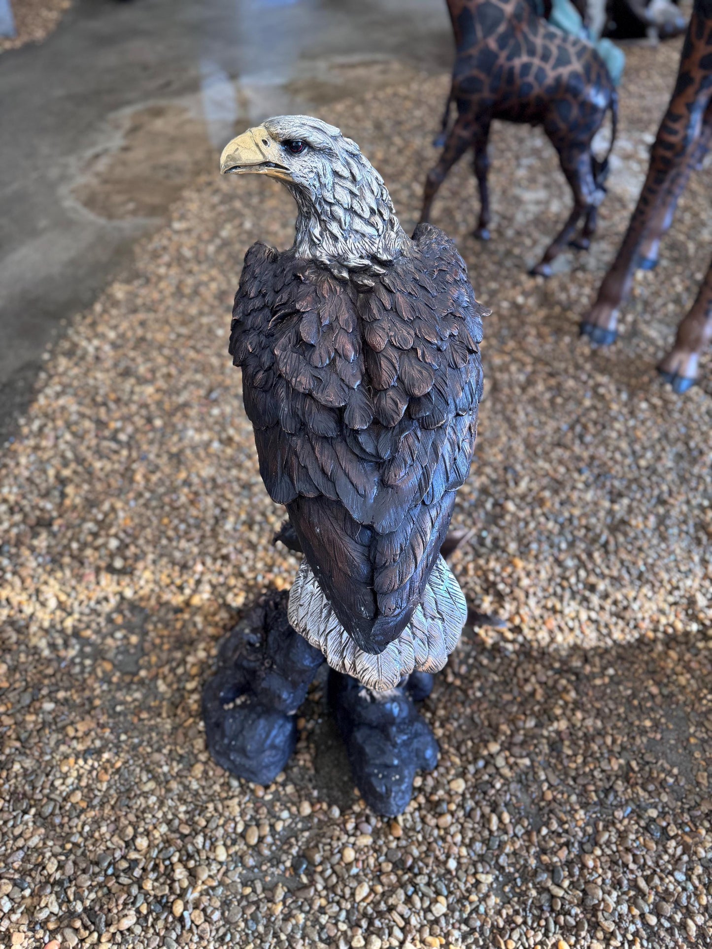 Regal Eagle – Bronze Sculpture. 44x31x81cm - 10Kg