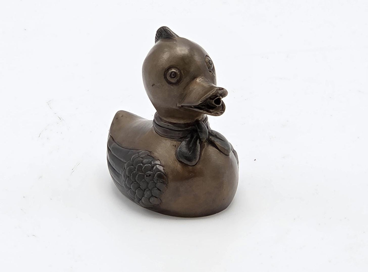 Dapper Duck – Bronze Sculpture. 8x6x9cm - 0.6Kg