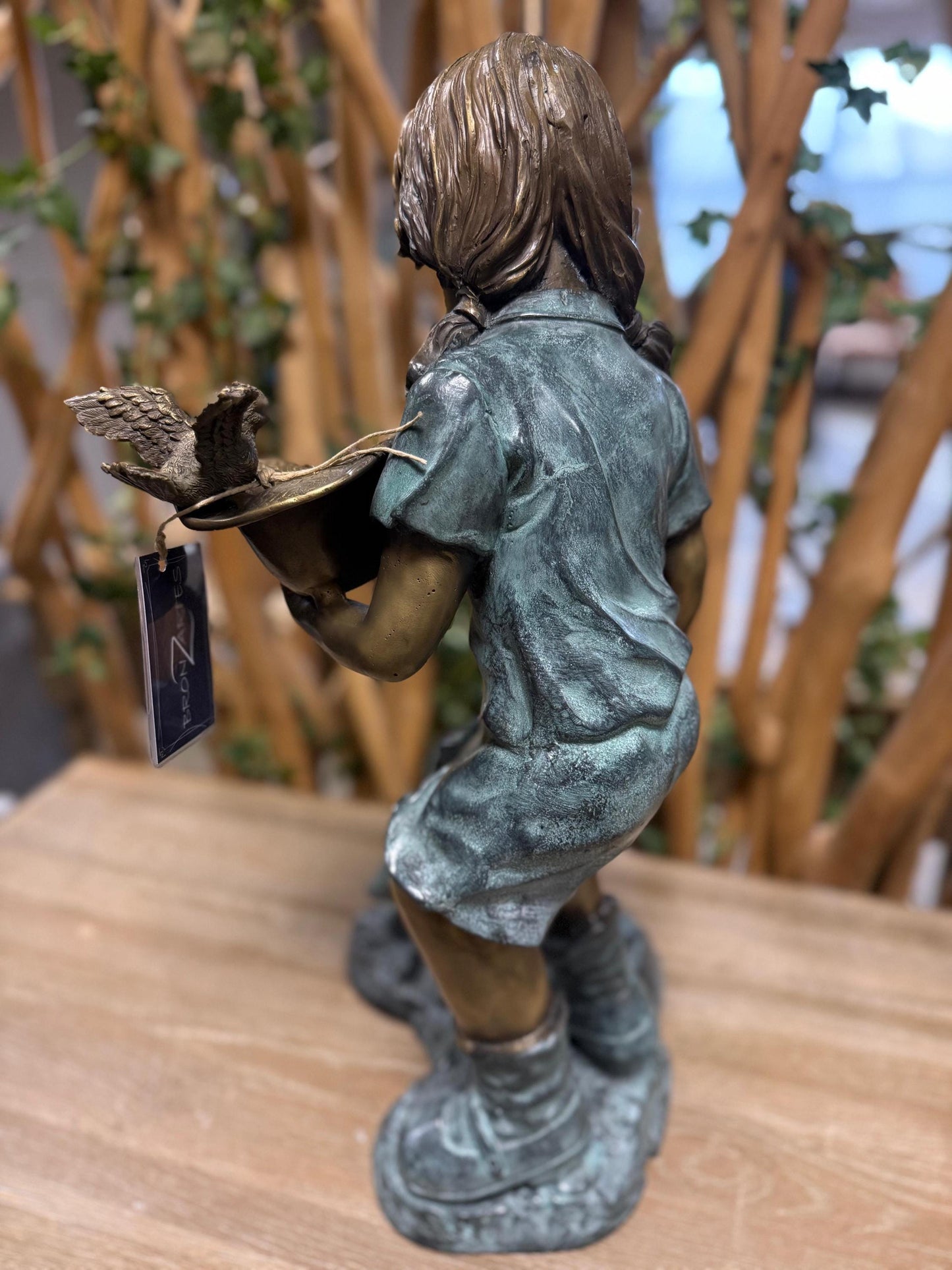 Nature's Friends – Bronze Sculpture. 20x40x54cm