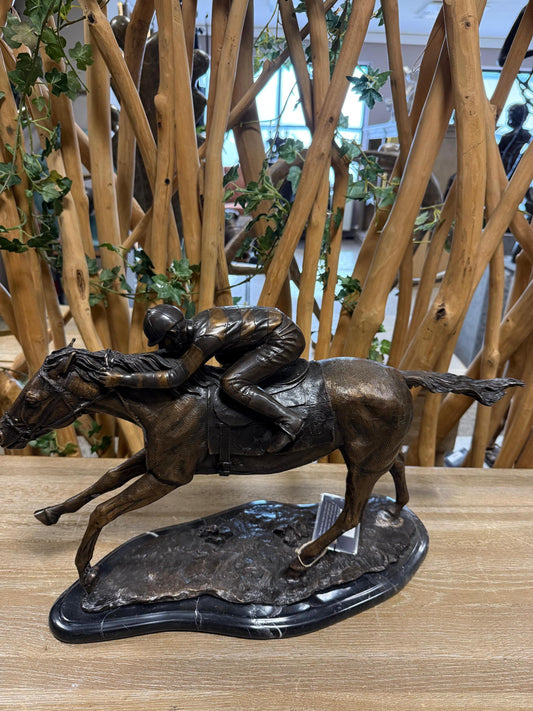 Race to Victory – Bronze Sculpture. 54x20x34cm