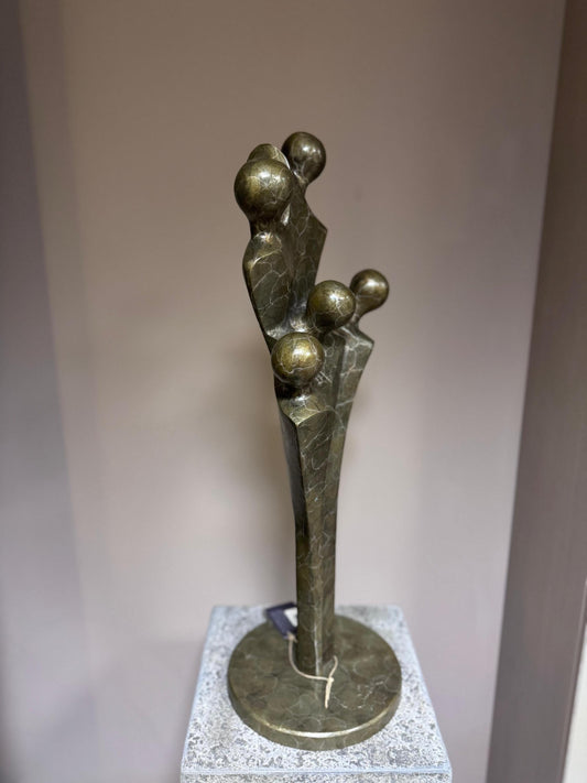 Rooted Together – Bronze Sculpture. 24x24x68cm