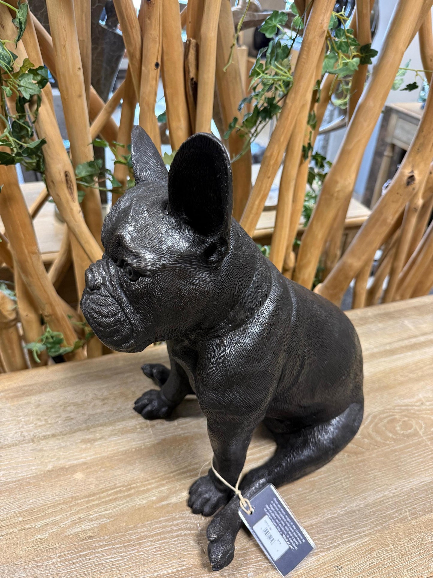 Loyal Bulldog – Bronze Sculpture. 29x30x42cm