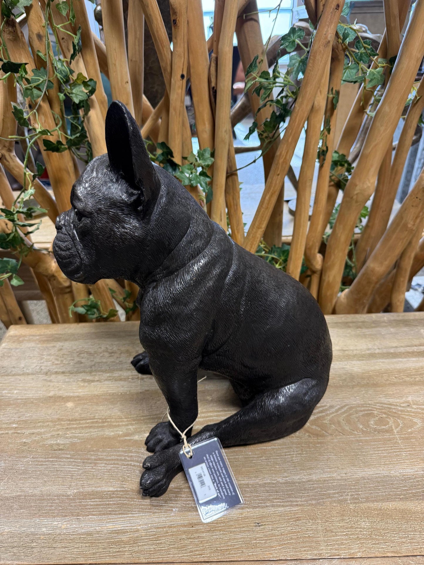 Loyal Bulldog – Bronze Sculpture. 29x30x42cm