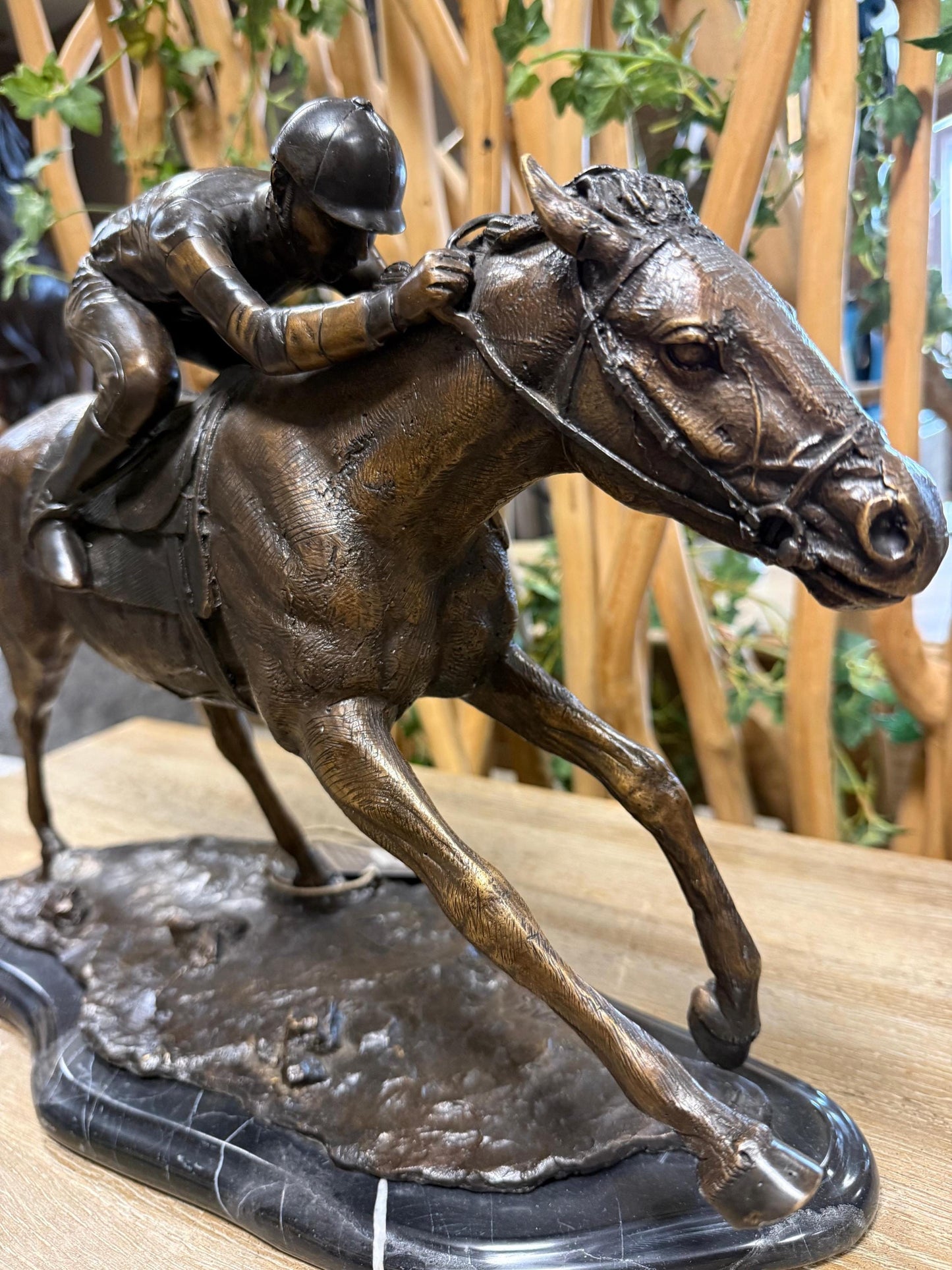 Race to Victory – Bronze Sculpture. 54x20x34cm
