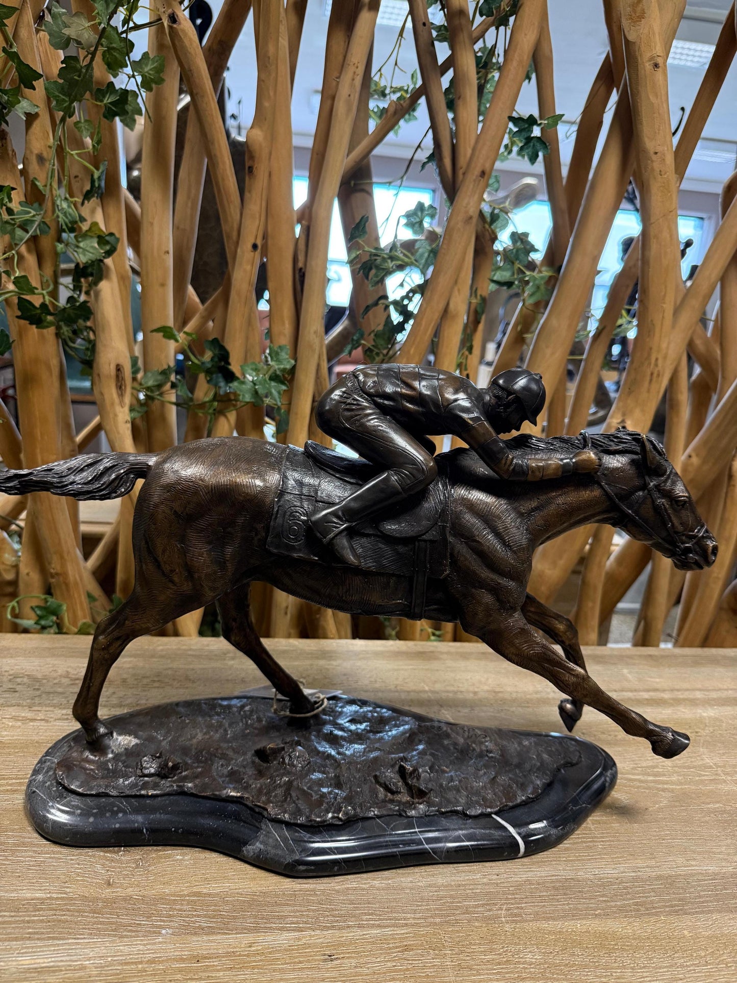 Race to Victory – Bronze Sculpture. 54x20x34cm