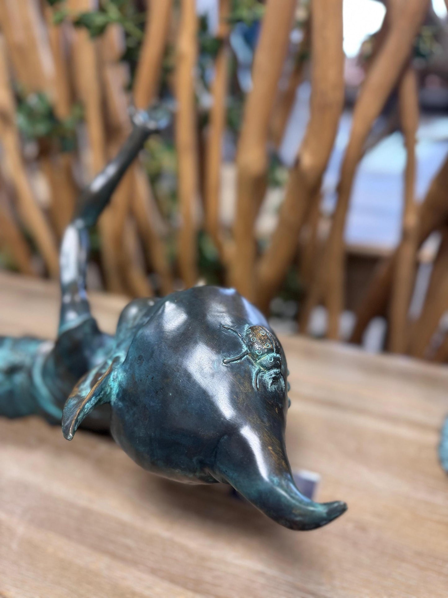 Playful Elf – Bronze Sculpture. 83x42x33cm