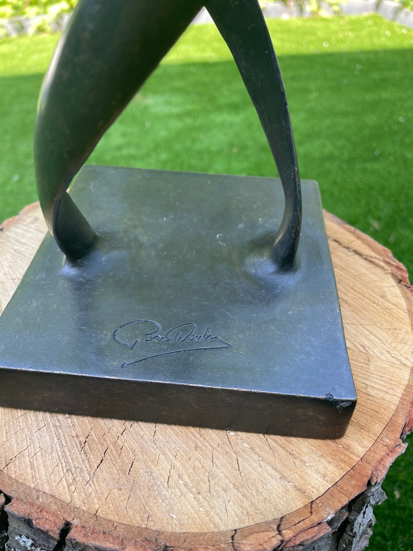 DNA Helix – Bronze Sculpture. 53x13x13cm - 2.7Kg