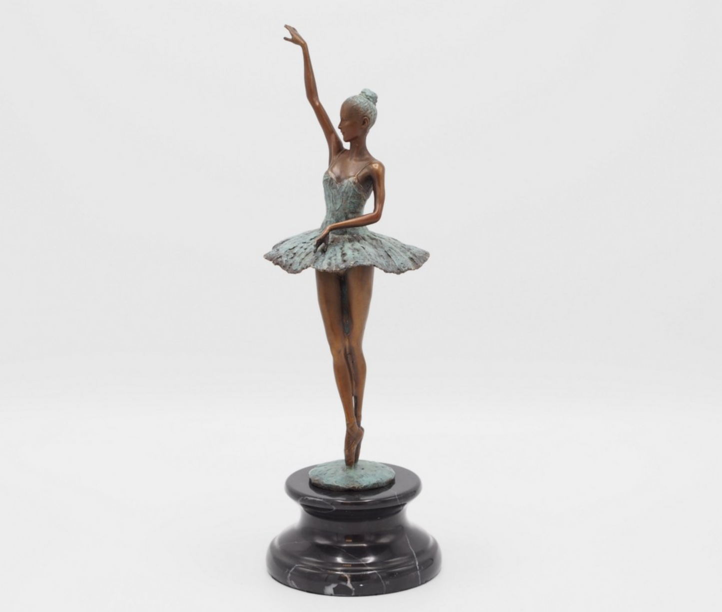 Graceful Ballerina – Bronze Sculpture. 10x10x31cm - 1.1Kg