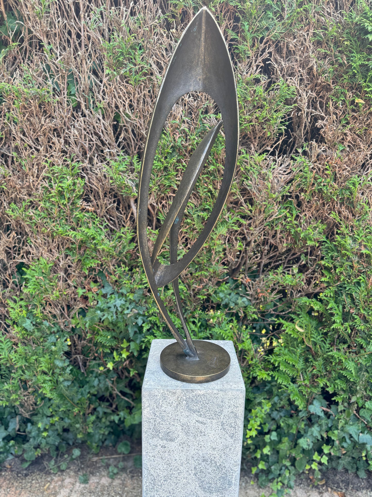 Escultura Moderna em Bronze, Infinita