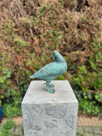 Pato em Bronze 23x12x31cm