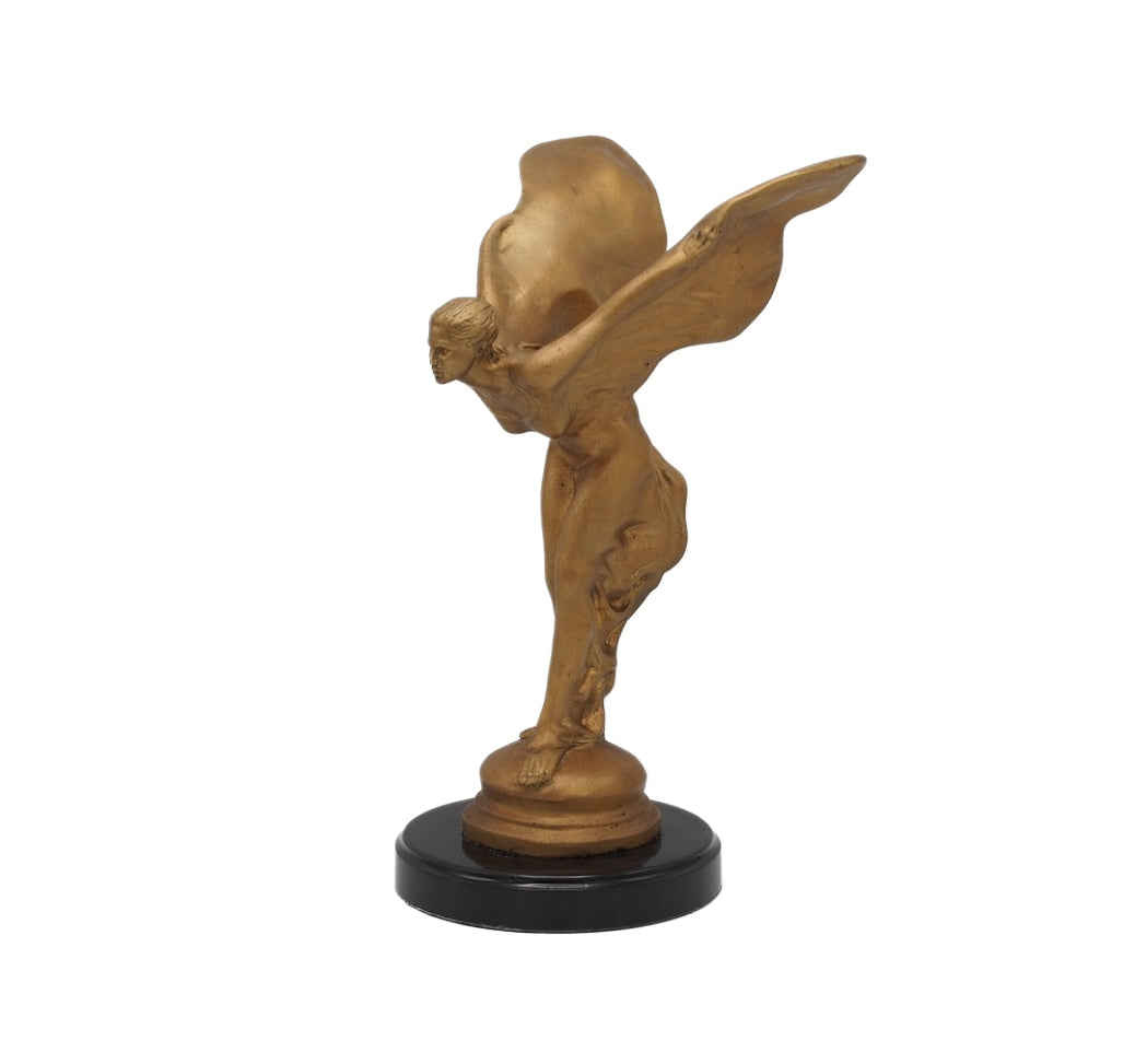 Bronzen Spirit Of Ecstasy - 20x19x34cm -3.5Kg