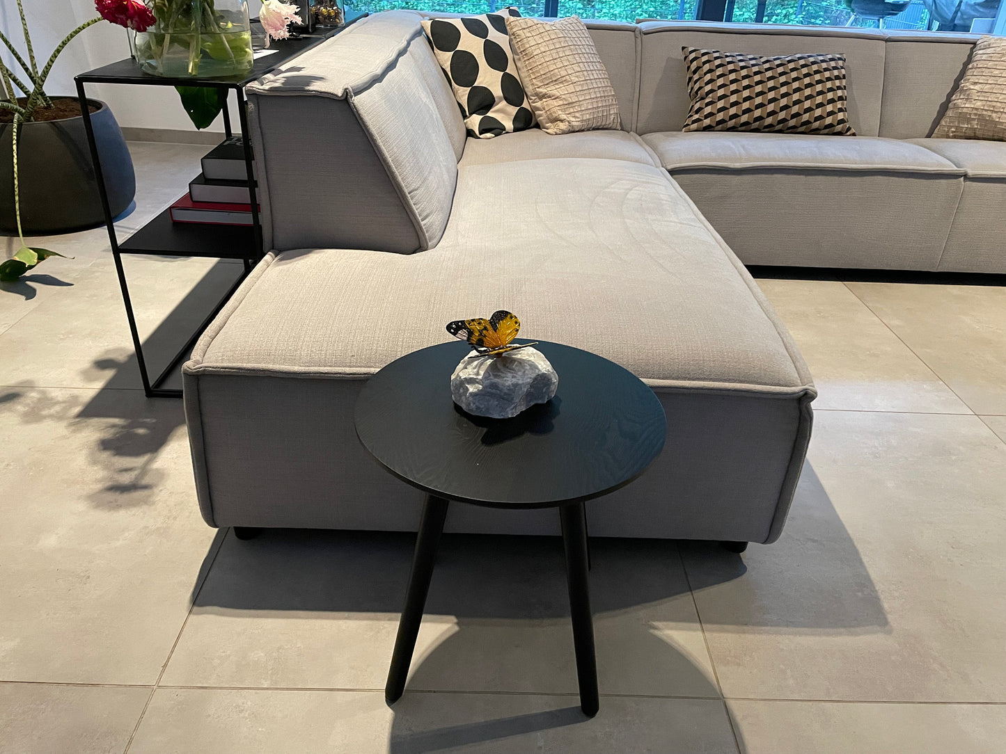 Colorful Butterfly – Bronze Sculpture. 11x11x12cm