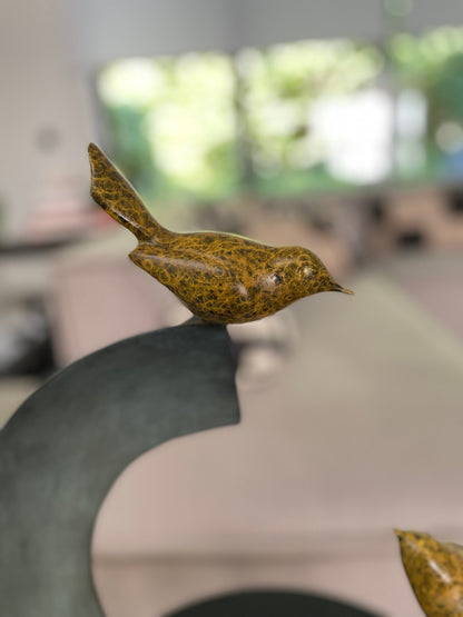 Harmony Flight – Bronze Sculpture. 46x17x38cm