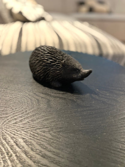 Little Hedgehog – Bronze Sculpture. 14x6x7cm