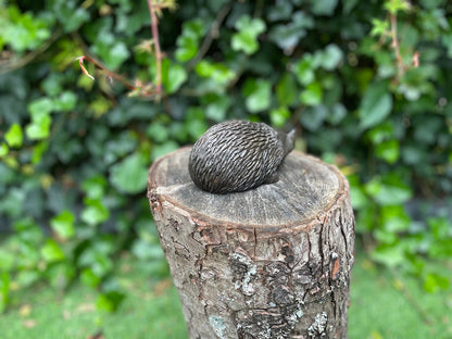 Little Hedgehog – Bronze Sculpture. 14x6x7cm