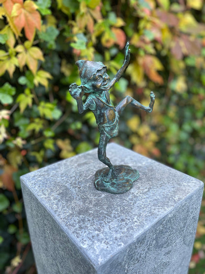 Joyful Elf – Bronze Sculpture.  (Size Varies)