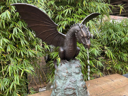 Dragon Fountain – Bronze Sculpture. 40x50x63cm