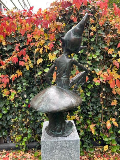Forest Elf – Bronze Sculpture. 43x35x77cm - 10Kg