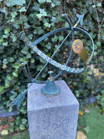 Arrow of Time – Bronze Sculpture. 30x45x35cm