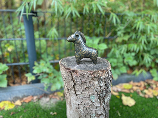 Abstract Ram – Bronze Sculpture. 13x5x14cm