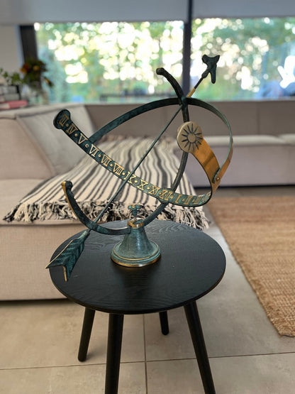 Arrow of Time – Bronze Sculpture. 30x45x35cm