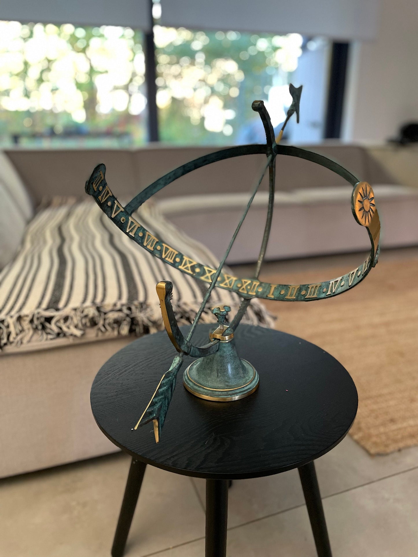 Arrow of Time – Bronze Sculpture. 30x45x35cm