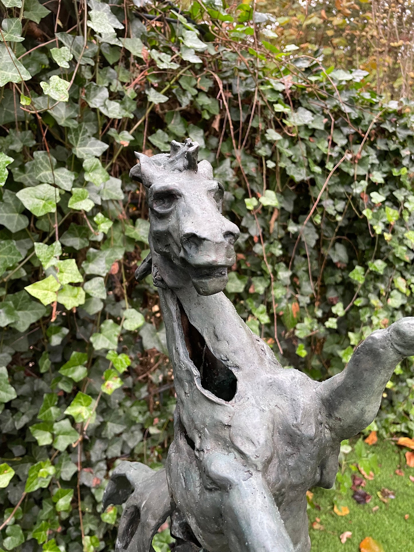 Rearing Horse – Bronze Sculpture. 64x49x18cm - 5Kg
