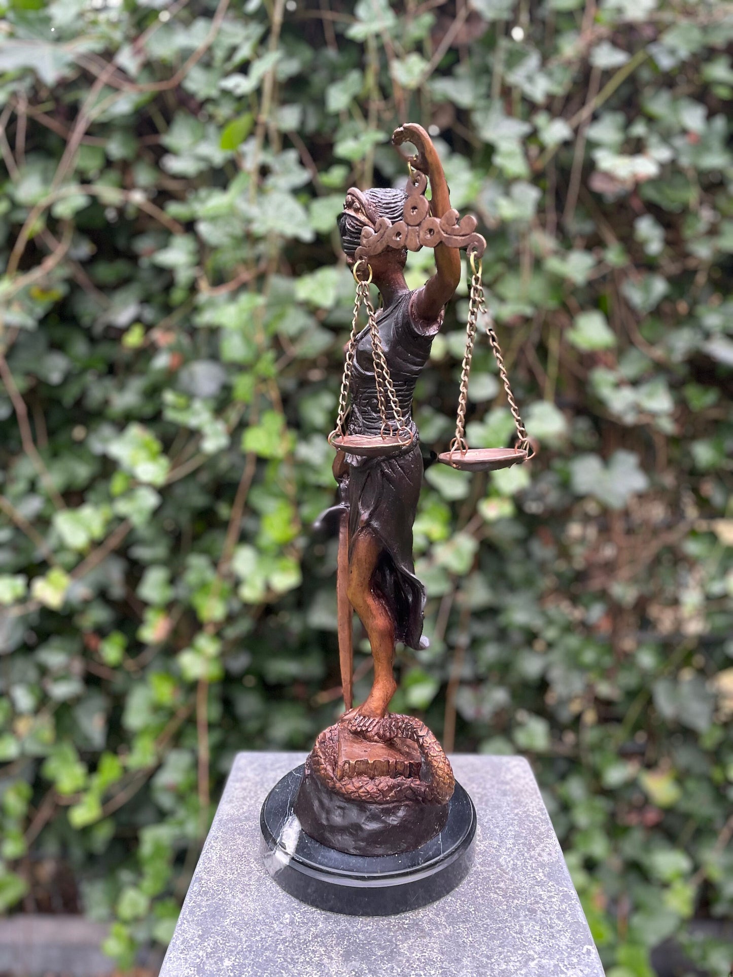 Lady Justice – Bronze Sculpture. 45x16x16cm - 3.8Kg