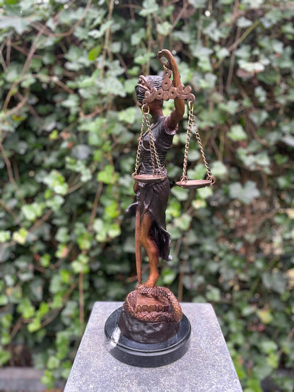 Lady Justice – Bronze Sculpture. 45x16x16cm - 3.8Kg