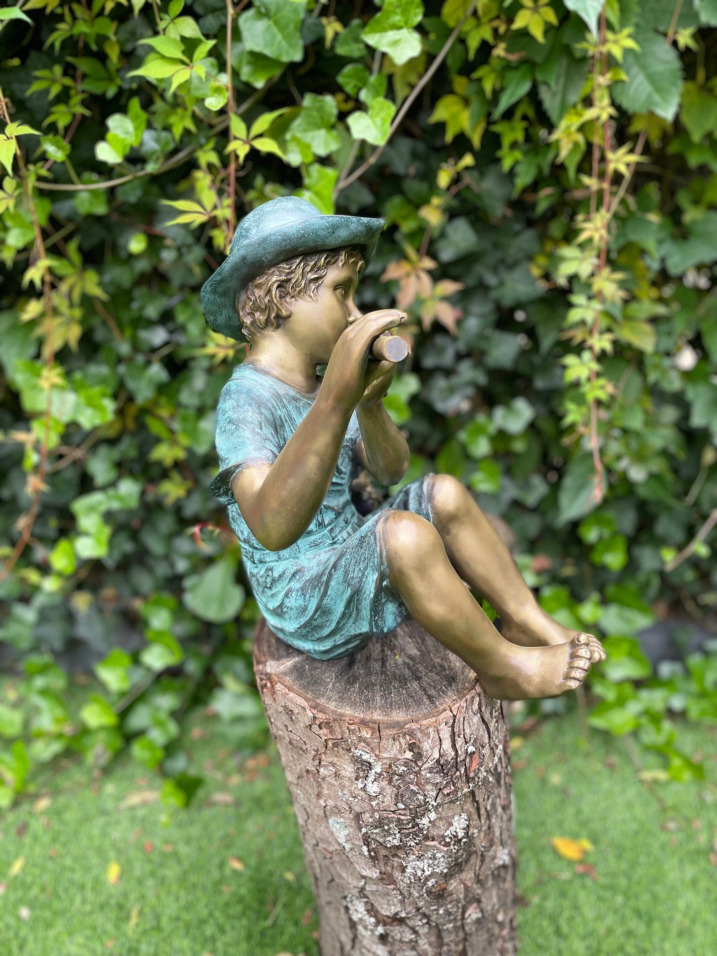 Shepherd's Song – Bronze Sculpture. 36x43x38cm - 8.8Kg