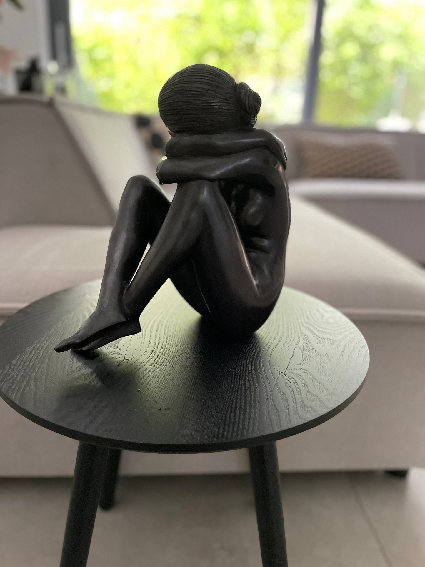 Resting Nude – Bronze Sculpture. 17x20x27cm