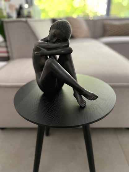 Resting Nude – Bronze Sculpture. 17x20x27cm