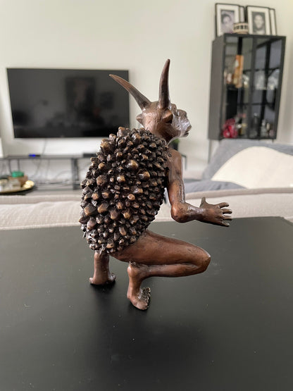 Mythic Creature – Bronze Sculpture. approx. 10x10x7cm