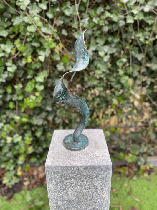 Twisting Grace – Bronze Sculpture. 18x12x46cm - 1.8Kg