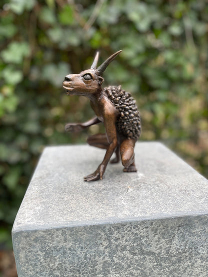 Mythic Creature – Bronze Sculpture. approx. 10x10x7cm