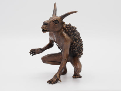 Mythic Creature – Bronze Sculpture. approx. 10x10x7cm