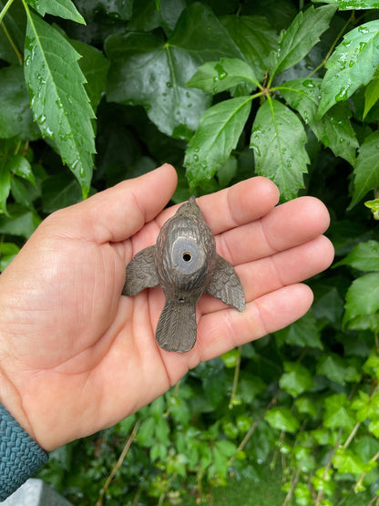 Duo Birds – Bronze Sculpture. 7x6x3cm - 0.3Kg