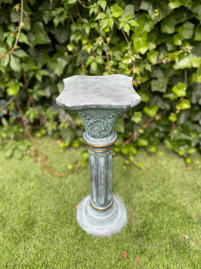 Classic Pedestal – Bronze Sculpture. 50x20x20cm - 7Kg
