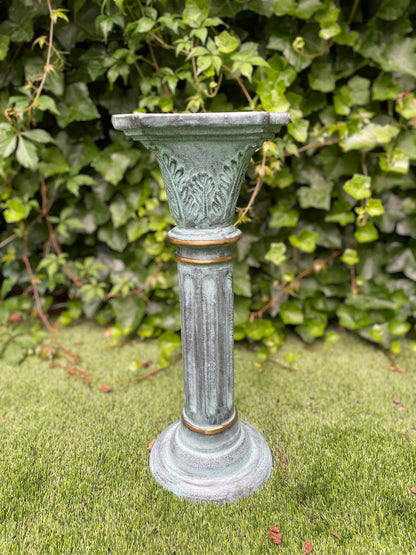 Classic Pedestal – Bronze Sculpture. 50x20x20cm - 7Kg