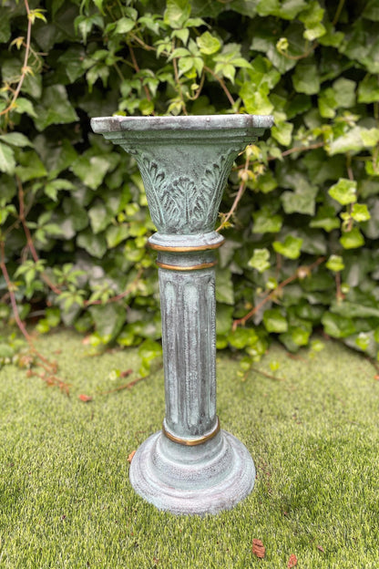 Classic Pedestal – Bronze Sculpture. 50x20x20cm - 7Kg