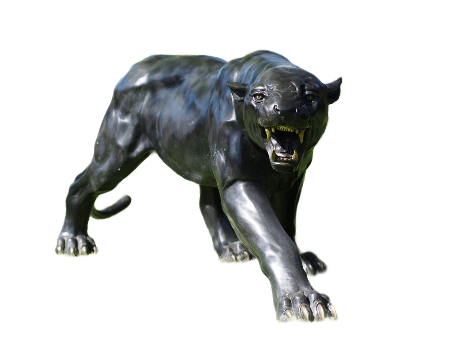 Black Panther – Bronze Sculpture. 190x40x65cm - 120Kg